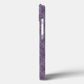 Lila Blumentapete 2 Case-Mate iPhone Hülle (Rückseite / Links)