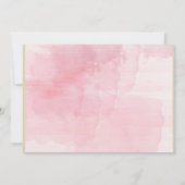 Lila Blumentaufe / Einladung zur Weihnachtsfeier (Rückseite)