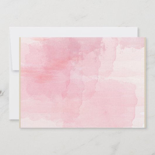 Lila Blumentaufe / Einladung zur Weihnachtsfeier (Rückseite)