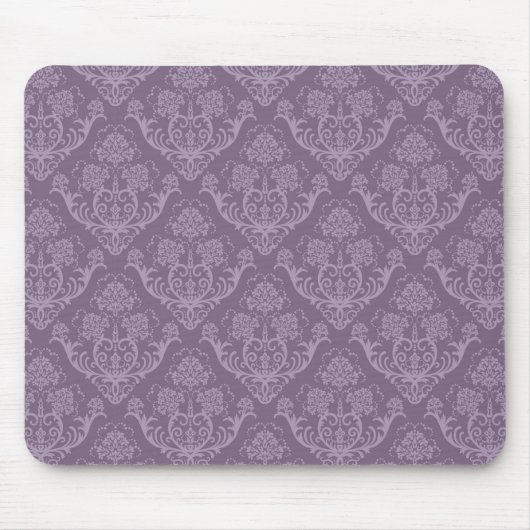 Lila Blumenwallpaper Mousepad (Vorne)