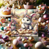 Lila Blumenwasser Leckerei Feiertagskarte