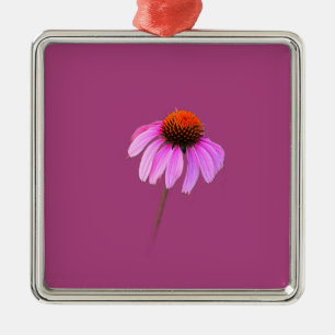 Lila Blumenzierkunst Ornament Aus Metall