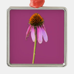 Lila Blumenzierkunst Ornament Aus Metall