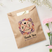 Lila Blumenzwiebelbeschilderung Geschenktütchen (Versiegelt)