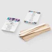 Lila Blumenzwiebelprogramm Fächer (Non-assembled)