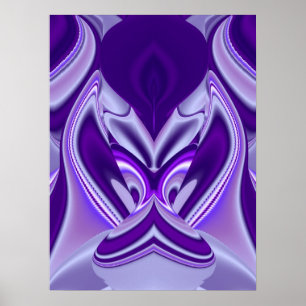 Lila Blumtraum Poster
