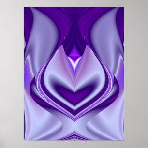 Lila Blumtraum Poster