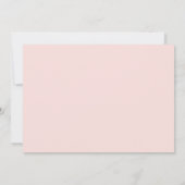 Lila Blush Pink Bläsercreme 75. Geburtstag (Rückseite)