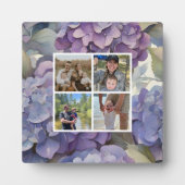 lila Blüte Fotoplatte (Vorderseite)