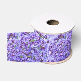 Lila Blüte im Frühling Ripsband