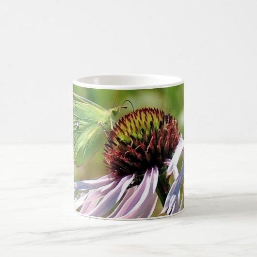 Lila Blüte Kaffeetasse (Mittel)