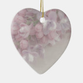 Lila Blüte Keramik Ornament (Rechts)