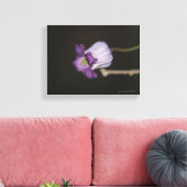 Lila Blüte Leinwanddruck (Insitu (Wohnzimmer))