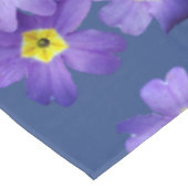 Lila Blüten Frühling Sprung Tableclout Tischdecke (Schrägansicht)