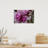 Lila Blüten Poster (Küche)