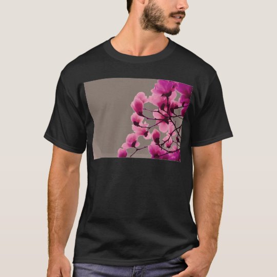 Lila Blüten T-Shirt