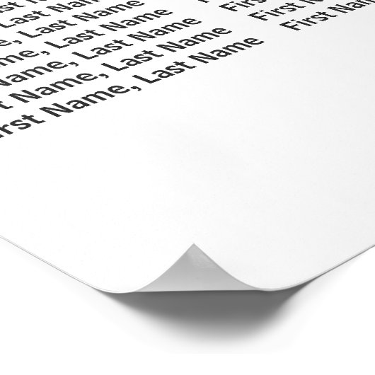 Lila Blütenblume 8 Tische Hochzeitskarte Poster (Ecke)