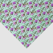 Lila Blütendrachenfliege Seidenpapier (Ausschnitt)