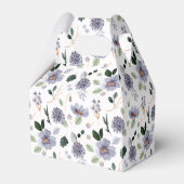 Lila Blütenfarbe Geschenkschachtel (Rückseite)