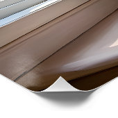 Lila Blütenkunst Poster (Ecke)