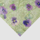 Lila Blütenpracht Seidenpapier (Ausschnitt)