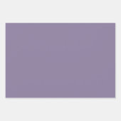 Lila Blütenrosa Blumenfolien Geschenkpapier Set (Vorderseite 2)