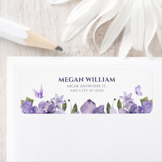 Lila Blütenschmetterling (Insitu)