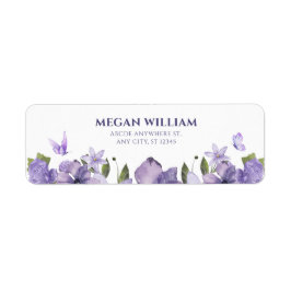 Lila Blütenschmetterling