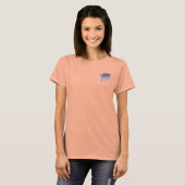 Lila BND-Logo T-Shirt (Vorne ganz)