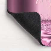 Lila Bogen Mousepad (Ecke)