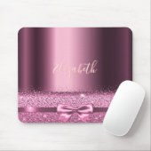 Lila Bogen Mousepad (Mit Mouse)