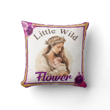 Lila Boho Baby Dusche