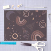 Lila Boho Rainbow Seidenpapier (Handwerk)