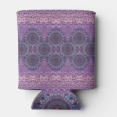 Lila Boho Style Dosenkühler (Rückseite)