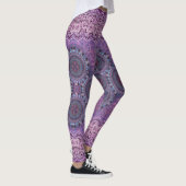 Lila Boho Style Leggings (Rechts)