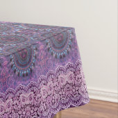 Lila Boho Style Tablecloth Tischdecke (Beispiel)