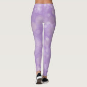 Lila Bokah Leggings (Rückseite)