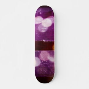 Lila Bokeh Abstrakt Skate Board Skateboard