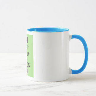 Lila "Bolus auf" Tasse