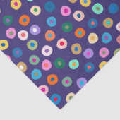 Lila Bonbon Seidenpapier (Detail)