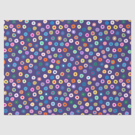 Lila Bonbon Seidenpapier (Vorderseite)