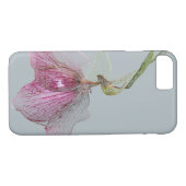 Lila botanische Blume Case-Mate iPhone Hülle (Rückseite (Horizontal))
