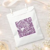 Lila botanische Moderne Geschenktütchen (Ausgeschnitten)