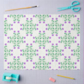 lila botanisches Gewebepapier Seidenpapier (Basteln)