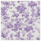 Lila botanisches Rebenmuster Stoff (Muster)