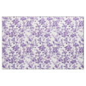 Lila botanisches Rebenmuster Stoff (Fat Quarter (45,7 x 55,9 cm))