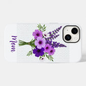 Lila Bouquet Case-Mate iPhone Hülle