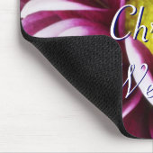 Lila Bouquet Mousepad (Ecke)