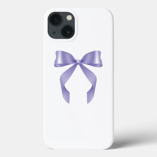 Lila Bow Coquette Design iPhone/iPad Gehäuse Case-Mate iPhone Hülle (Rückseite)