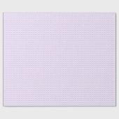 Lila Bow Geschenkpapier (Flach)